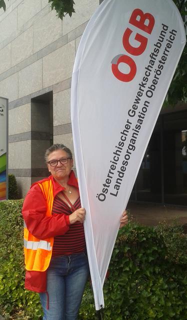 Brigitte Hofer ist Sprecherin des ÖGB OÖ Themenforum Arbeitslosigkeit. | Foto: ÖGB OÖ