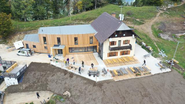Das Schobersteinhaus wurde umgebaut und wird am 26.10. wieder eröffnet