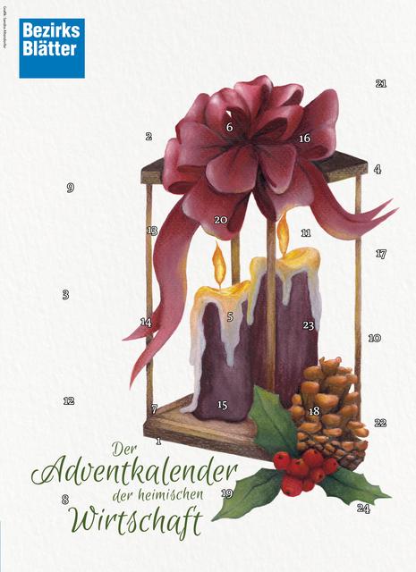 Jeden Tag eine kleine Überraschung - mit dem Adventkalender der Bezirksblätter Lungau.