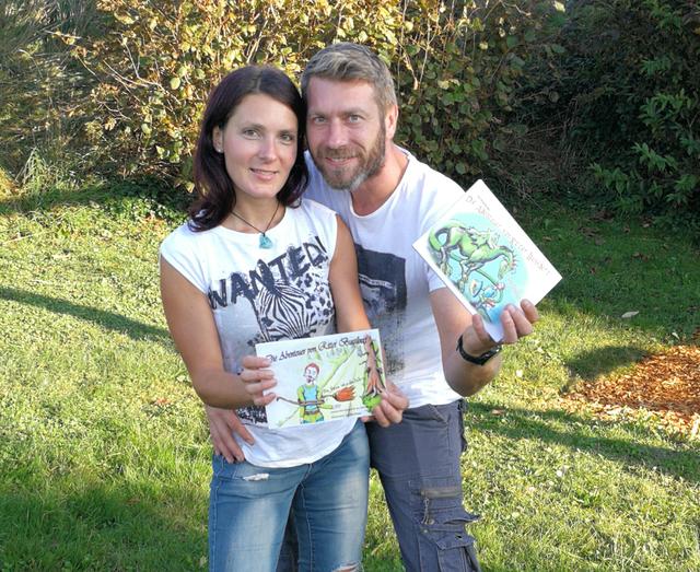 Sabine Dürnberger und Joe Köstlinger haben die Kinderbuchreihe "Die Abenteuer von Ritter Bussibert" erschaffen – jetzt ist der zweite Teil erschienen. | Foto: privat