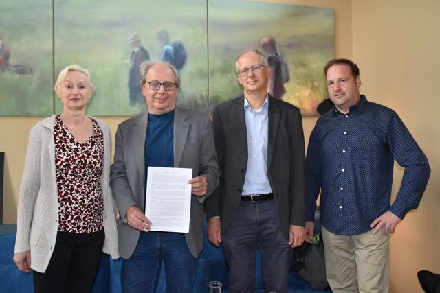 Gabriele Gerbasits, Christian Apl, Wolfang Bernhuber und Karl Breitenseher.