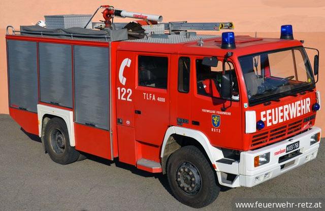 Schnell konnten die Mitglieder in Retz am Einsatzort sein.