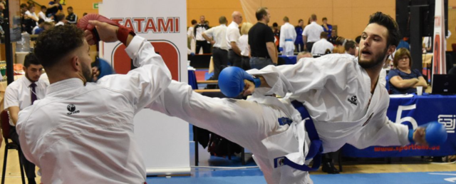Niki Hörmann kämpft für Österreich bei der U-21-Karate-WM in Chile.