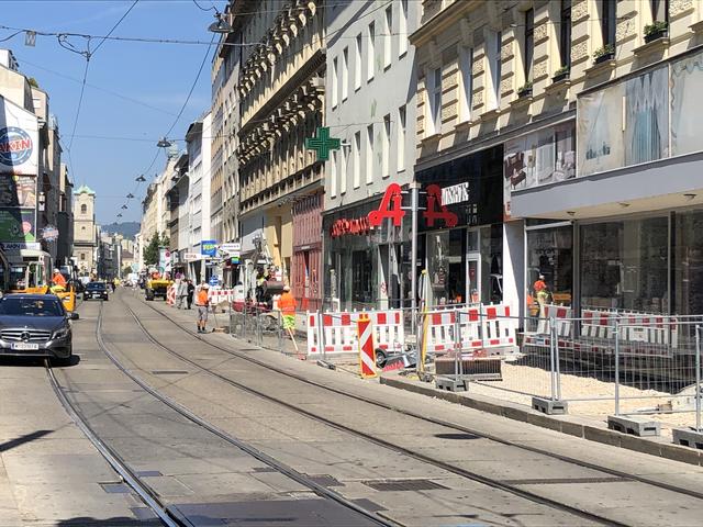 Die Baustellen in der Neulechenfelder Straße gehören der Vergangenheit an. | Foto: mjp