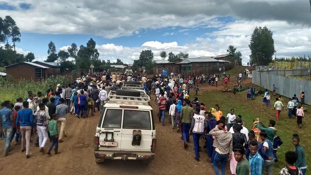 Großer Bahnhof bei den Schuleröffnungen in Äthiopien | Foto: Markus Schwarz-Herda