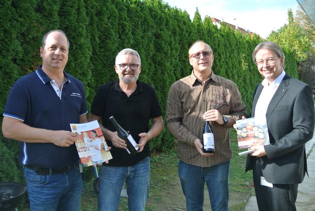 Danke an die Notfall-Instruktoren: Roman Schöll (Betriebsrat BH MA), Günter Benczak, Martin Bierbauer (beide bgld. ZSV), wHR Mag. Werner Zechmeister (BH Mattersburg)