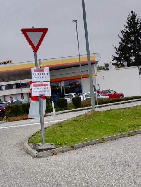 Zwei Tage Sperre wegen Asphaltierungsarbeiten
