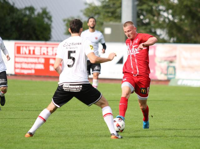 Marvin Schöpf sicherte mit seinem Tor zur zwischenzeitlichen 1:0-Führung den Imster ein Remis in Schwaz.