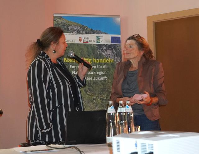 Referentin Anita Idel und Organisatorin Susanne Radke (KEM)