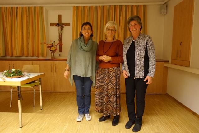 Dr. Carolin Juen de Quintero, Monika Rotter, Claudia Geiger (vlnr)