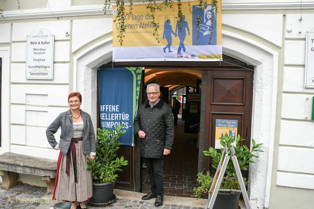 In der Galerie Bergerhaus zeigte der Gumpoldskirchner Kunstkreis seine Kunstwerke.