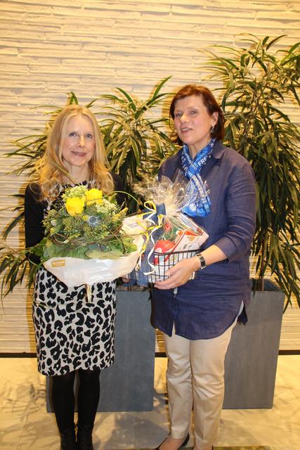 Luise Holoubek (l.), Claudia Eperjesy-Nixdorf.