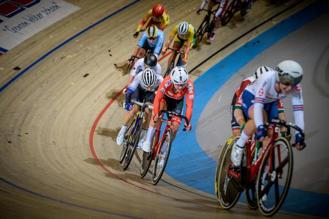 Verena Eberhardt war bei der Europameisterschaft in Apeldoorn im Einsatz.