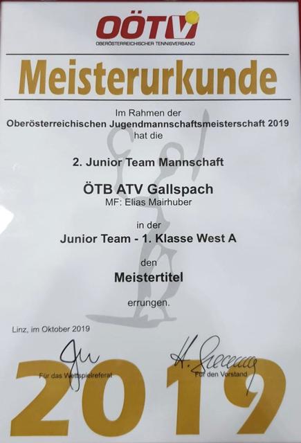 Foto: Tennisverein Gallspach