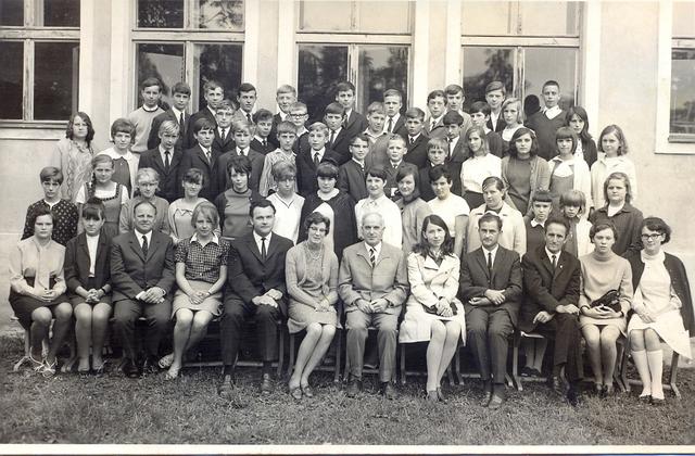 Klassenfoto aus dem Jahr 1969