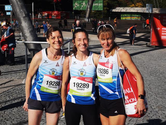 Die drei Athletinnen vom SV Reutte haben beim Halbmarathon in München eine großartige Leistung gezeigt.