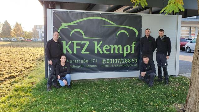 Dietmar Kempf und sein Team sind seit 1. April für ihre Kunden da.