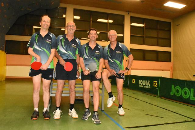 Das Team des TTC Intersport Frühstückl Tamsweg II.