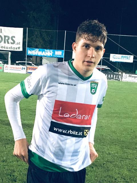 Lukas Friedl zählt zu den jungen Hoffnungsträgern beim Ilzer SV.