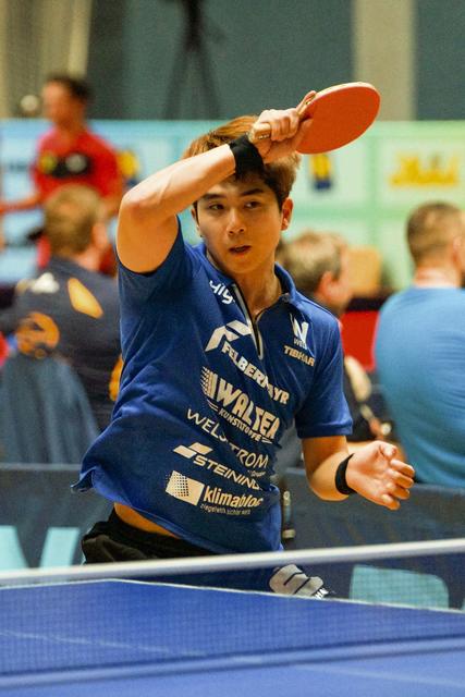 Der Koreaner Kang Dongsoo musste für seinen Sieg intensiv kämpfen.