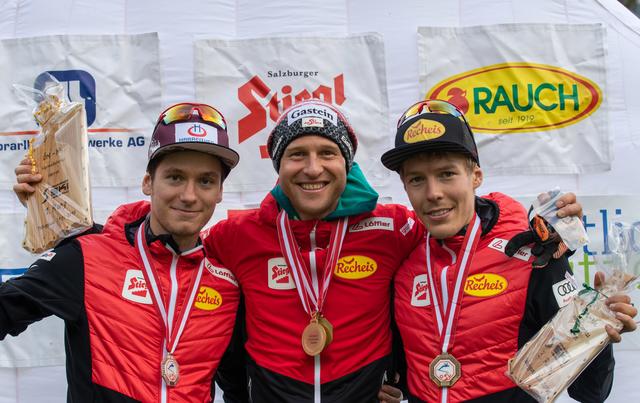 Bernhard Gruber konnte sich in Vorarlberg seinen dritten Staatsmeistertitel sichern.  | Foto: ÖSV/Derganc 