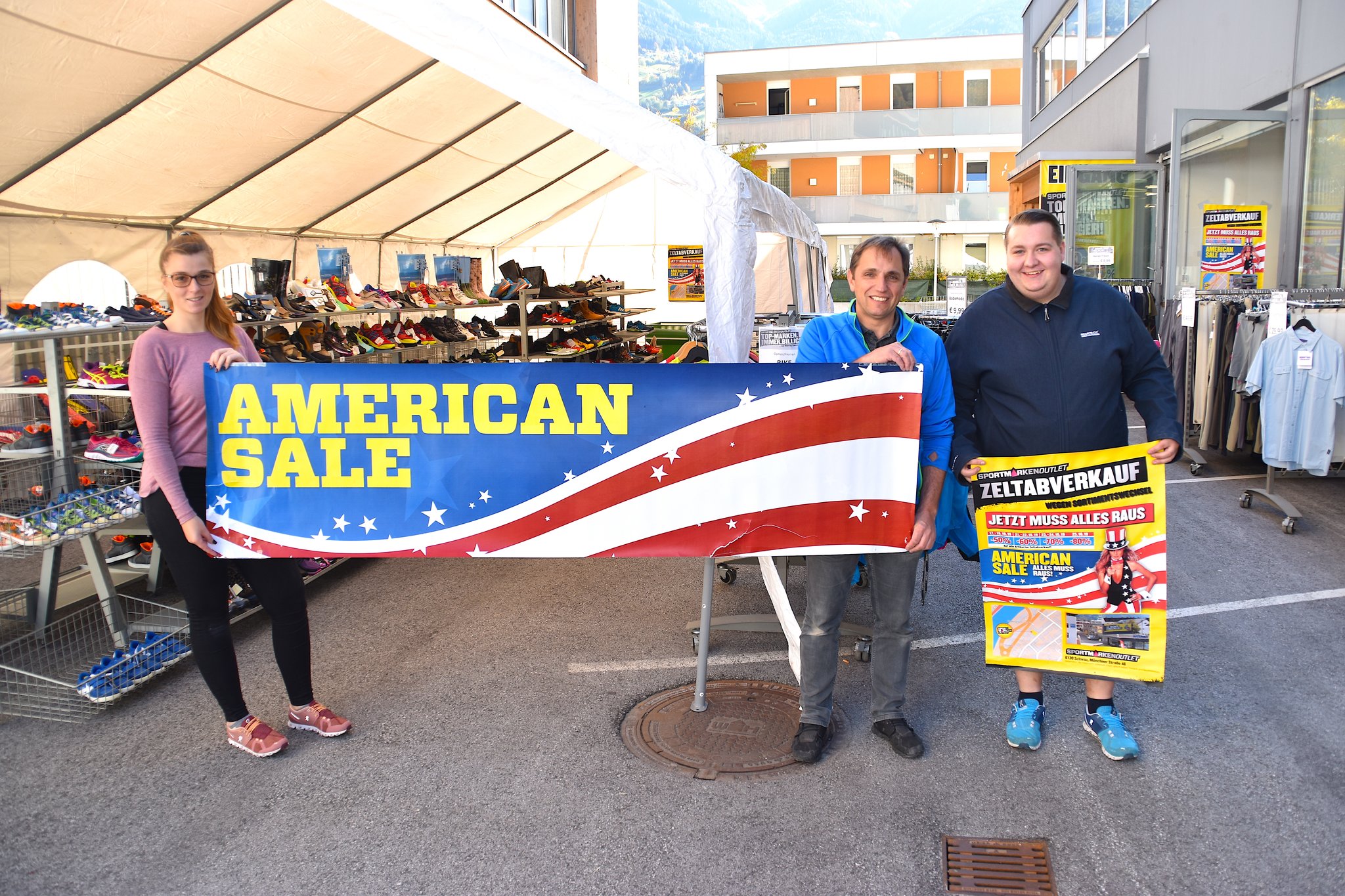 American Sale im Sportoutlet Schwaz Tirol