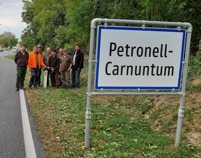 Petronell setzt auf Akustik und Optik: M. Grohs, J. Krems, L. Radlinger, R. Patzelt, C. Dietrich, G. David, K. Juschitz, L. Weber