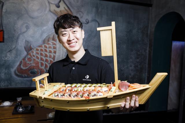 Lässt das Sushi-Boot in See stechen: Andrea Chen