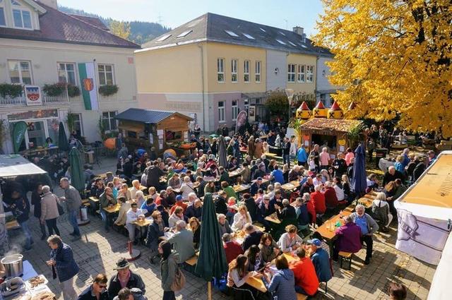 Aufsteirern 2.0: Die vielen Besucher waren begeistert vom ersten Kürbisfest in Wartberg und wünschen sich eine Wiederholung.