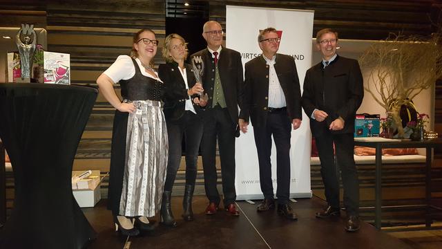 Das Team von Sky Reisen wurde in Andritz geehrt.