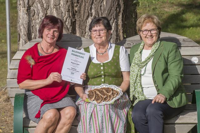 Nur Margarethe Loibner war bei der Siegerehrung anwesend.