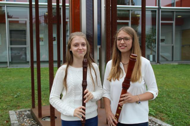 Die beiden Ennserinnen Stefanie Haimböck und Leonie Jarosik.