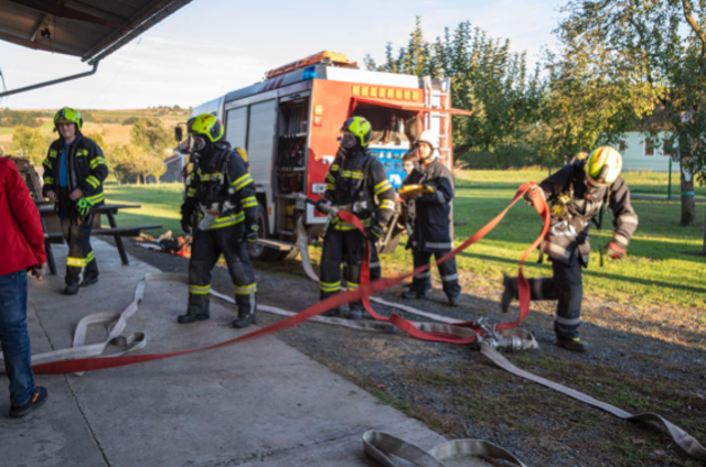 Die Feuerwehren aus dem Abschnitt IV übten in Markt Allhau
