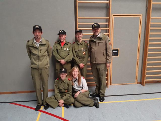 Am selben Tag fand auch der Wissenstest der Feuerwehrjugend in der Volksschule Rohrbach statt.