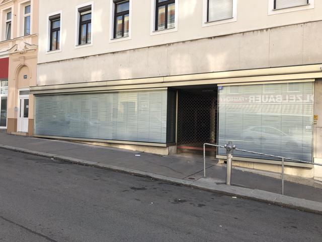 Leerstehende Lokale sind in Hernals keine Seltenheit.