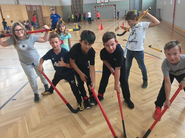 Die Volksschüler aus Oberwart zeigten Sporteinsatz.