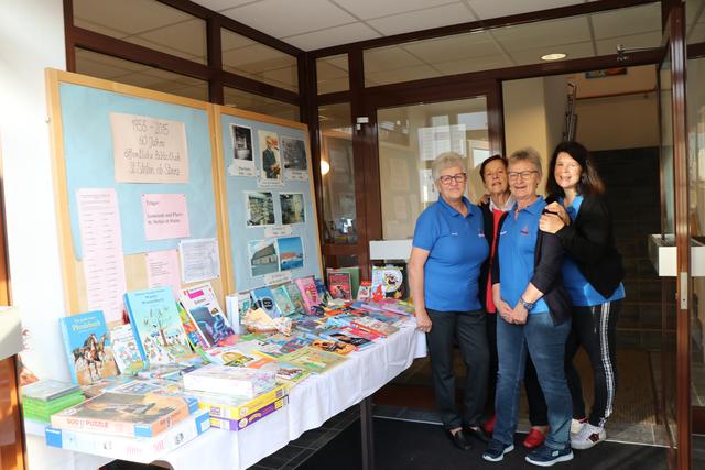 Der Bücherflohmarkt der Öffentlichen Bibliothek St. Stefan lockte wieder zahlreiche Besucher an.