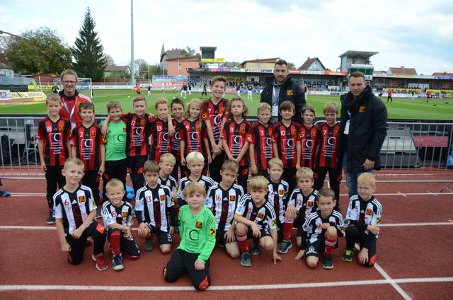 Die FSK Jungfußballer trafen in Hartberg die Bundesliga Stars.