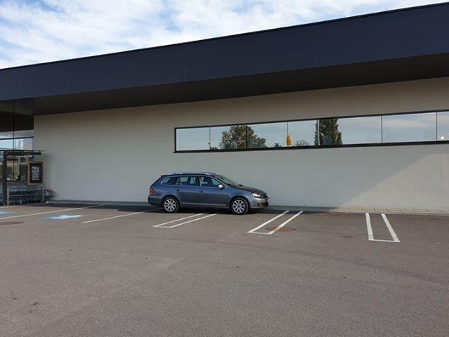 Einfach schräg, diese Parkweise.