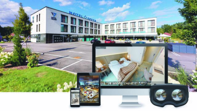 3D Rundgang durch das Hotel Seven