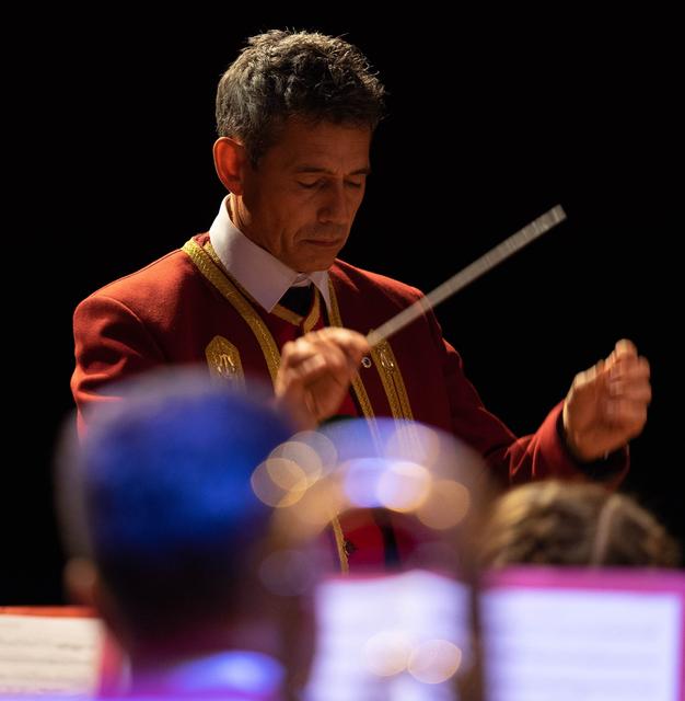 Kapellmeister Franz Eller leitet die Musikkapelle Inzing.