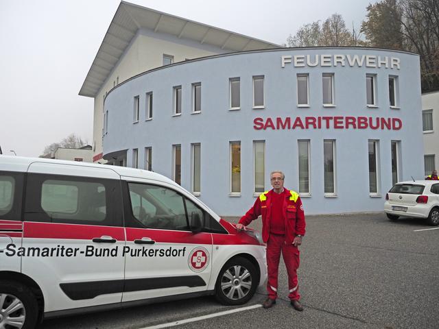 Karl Comai seit 12 Jahren ehrenamtlicher Fahrer.