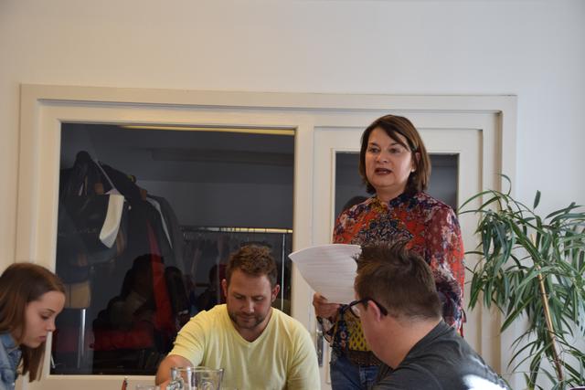 Waltraud Handle hieß alle Anwesenden im Namen des Freiwilligenvereins herzlich willkommen. | Foto: Siegele