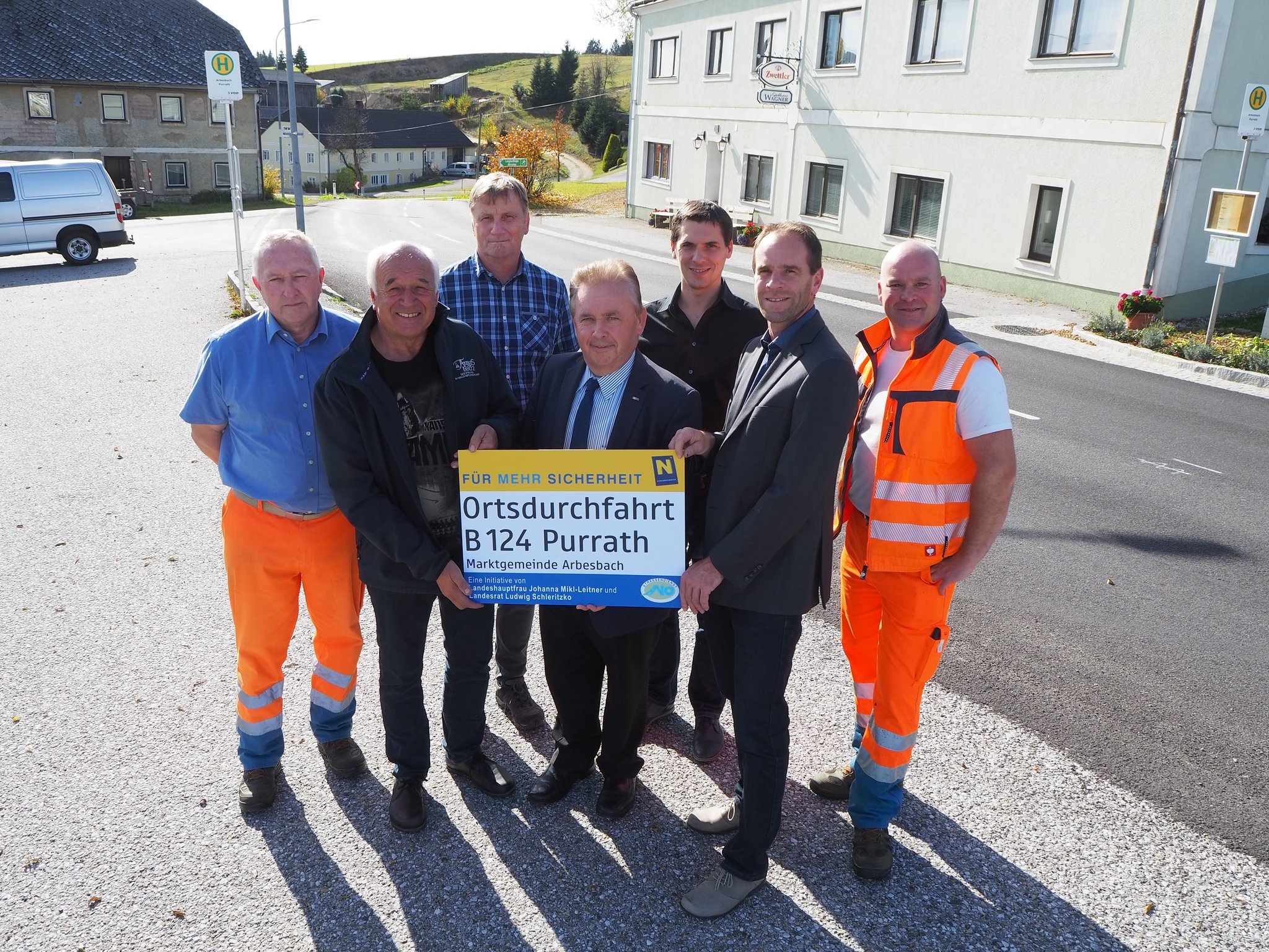 Straßenprojekte im Bezirk Zwettl finalisiert Zwettl