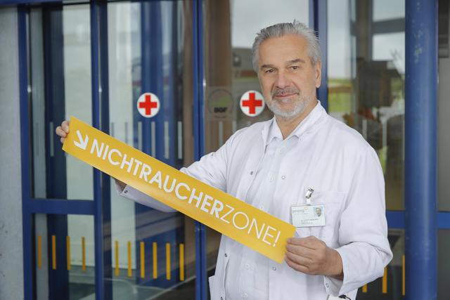 Vorbildfunktion aus Überzeugung: Norbert Fritsch, Ärztlicher Direktor am Klinikum Freistadt.