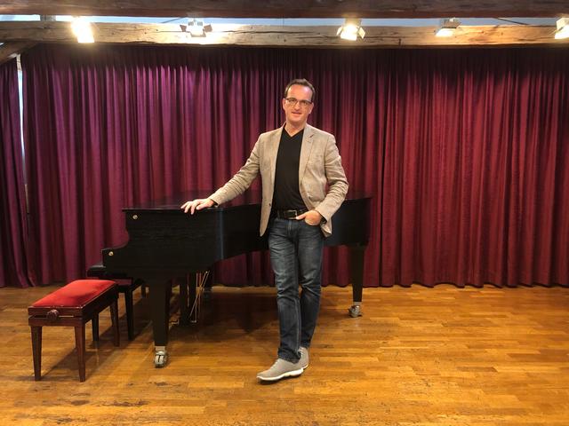Neue Leitung im alten Gebäude: seit September ist Günther Klausner Direktor der Städtischen Musikschule in Hall.