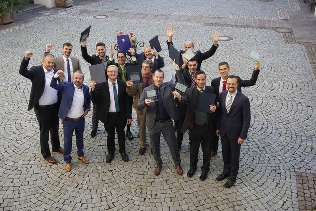 Die erfolgreichen Absolventen der Zukunftsakademie Mostviertel.