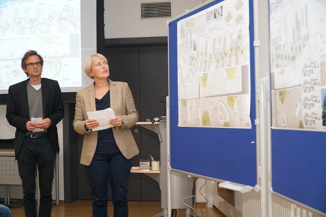 Die Ideen von Clemens Kolar und Silvia Hartl erhielten den Zuschlag. | Foto: Reichel