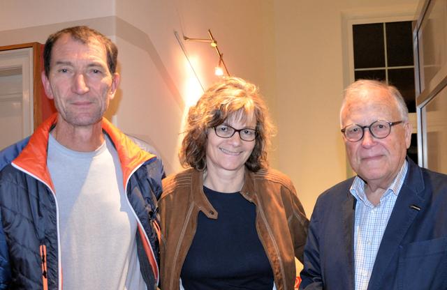 Rainer und Birgit Nekowitsch mit Werner Malle