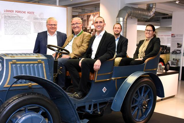 Simon Wallner, Franz Schornsteiner, Robert Guggenberger, Simon Sturm und Barbara Mairer.